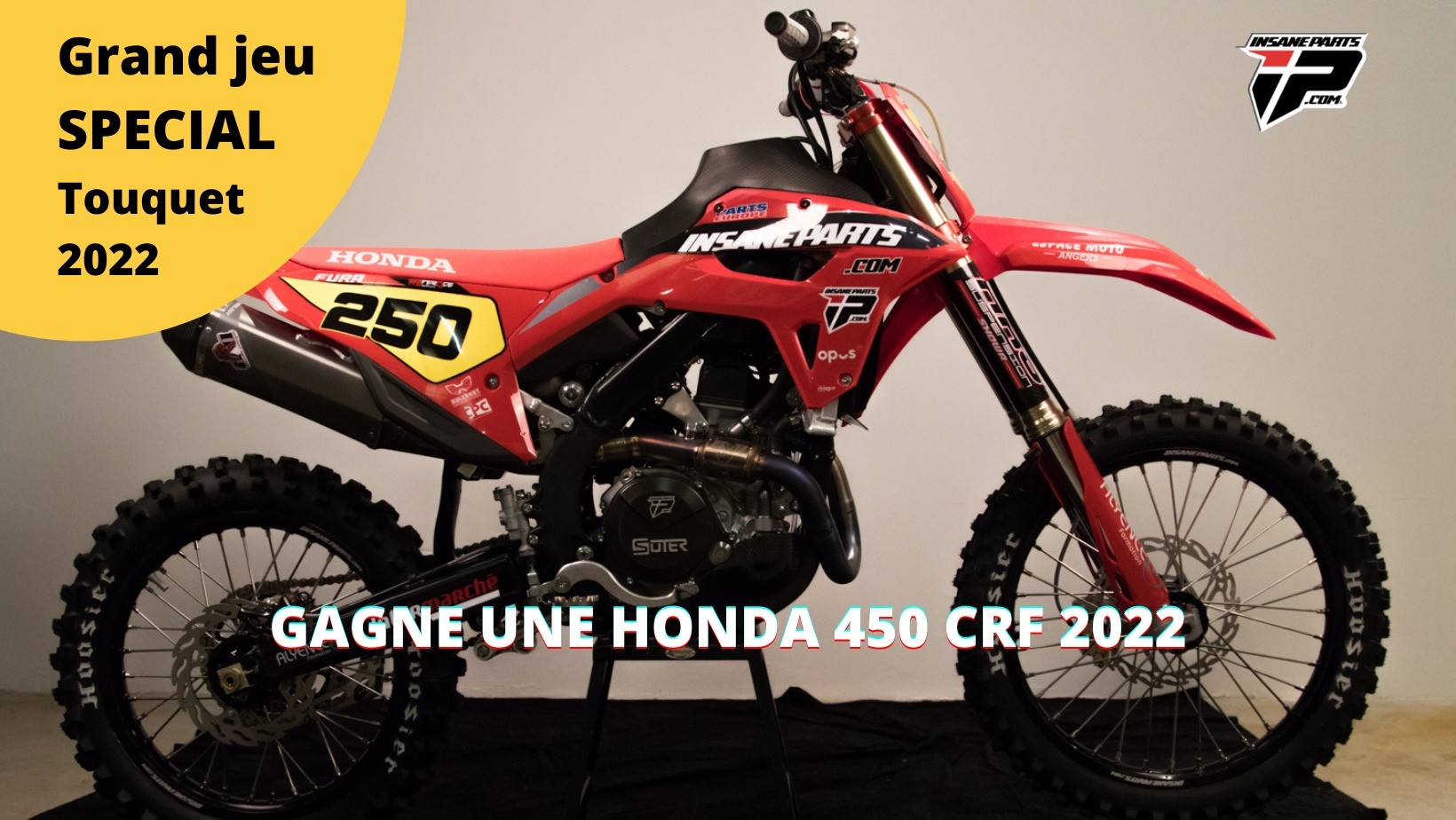 Gagne une Honda 450 CRF 2022